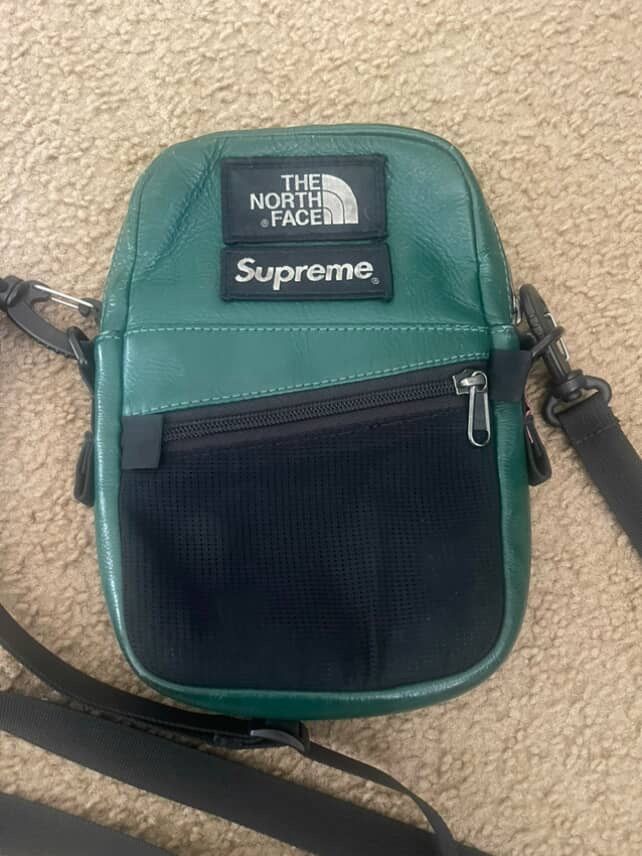 Supreme The north Face Shoulder Bag Leather