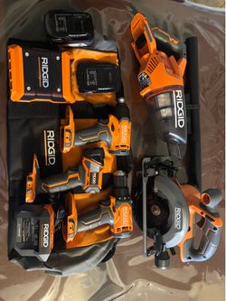 8pc Rigid tool kit