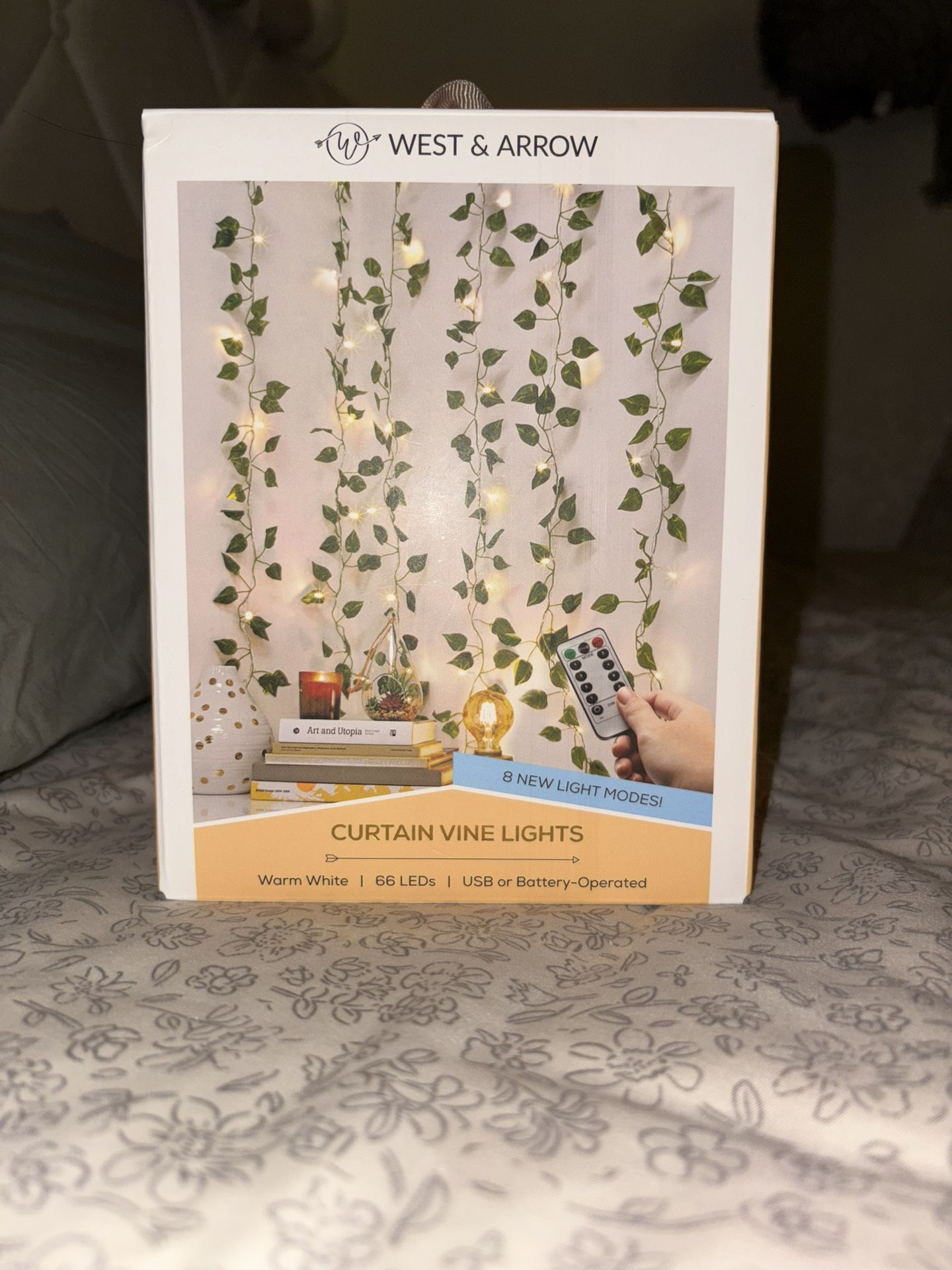 West and arrow Curtain Vine Lights