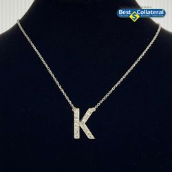 Tiffany & Co Diamond And Platinum Necklace