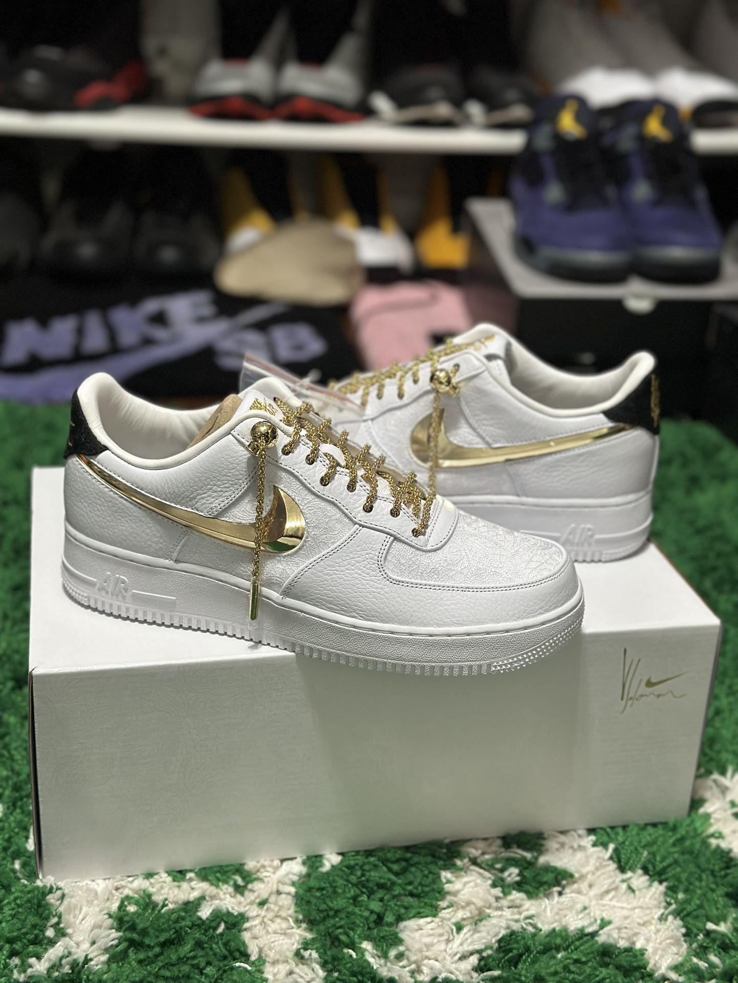 Nike Air Force 1 Low Victor Solomon Sunset Strip IR2076-101 Size 9.5