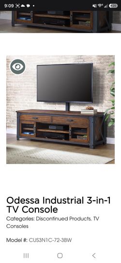 Weighted tv stand