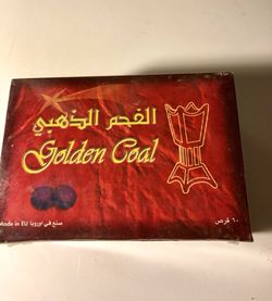 Middle Eastern shisha coal