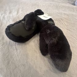 UGG Faux Fur Mittens 