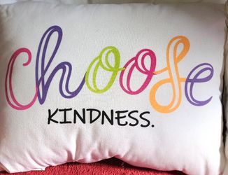 Choose Kindness Pillows & Fireworks Hanging Lights