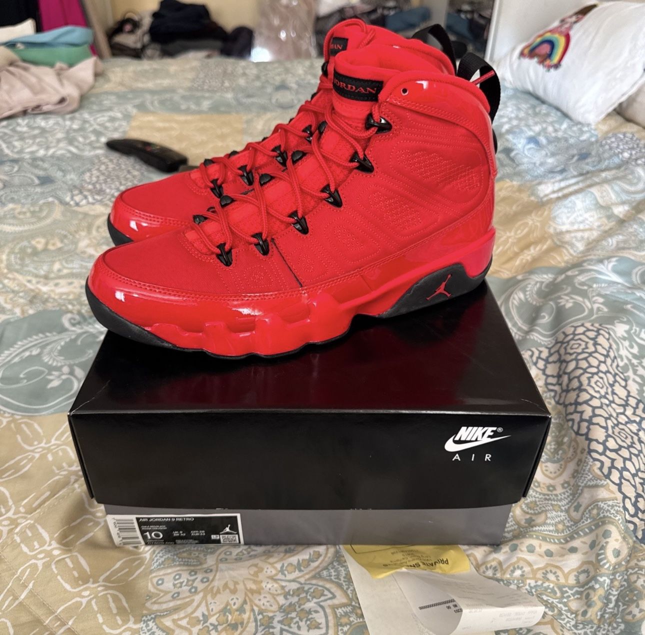 Jordan Retro 9 (Chile Red) size 10 Brand New