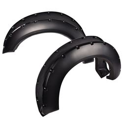 Smooth Pocket Style Fender Flares Fit For 11-16 Ford F-250 F-350 Super Duty 4Pcs