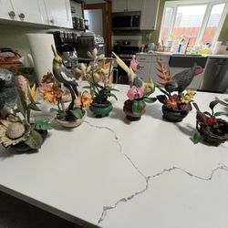 Danbury Mint Bird Sculptures