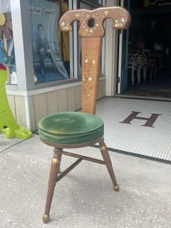 1960s 3 Leg Ram Chair Maple