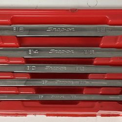 Snap On XLE605 5pc Torx Long 10 Degree Offset Box Wrench Set 