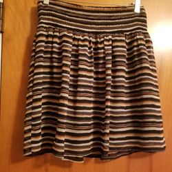 Old Navy Striped Skirt Like New Size Medium 