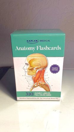 Kaplan Medical Anatomy Flashcards Fourth Edition