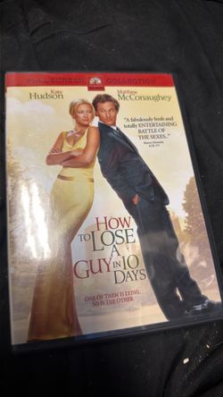 Dvd how to lose a guy in ten days