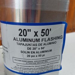 20 in. x 50 ft. Aluminum Roll Valley Flashing