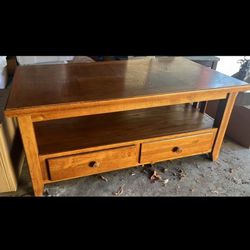 1950s Wood Coffee Table