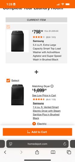 Samsung Washer And Dryer