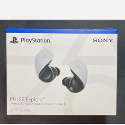 Sony PlayStation PULSE Explore Wireless Earbuds for PS5 & more - White