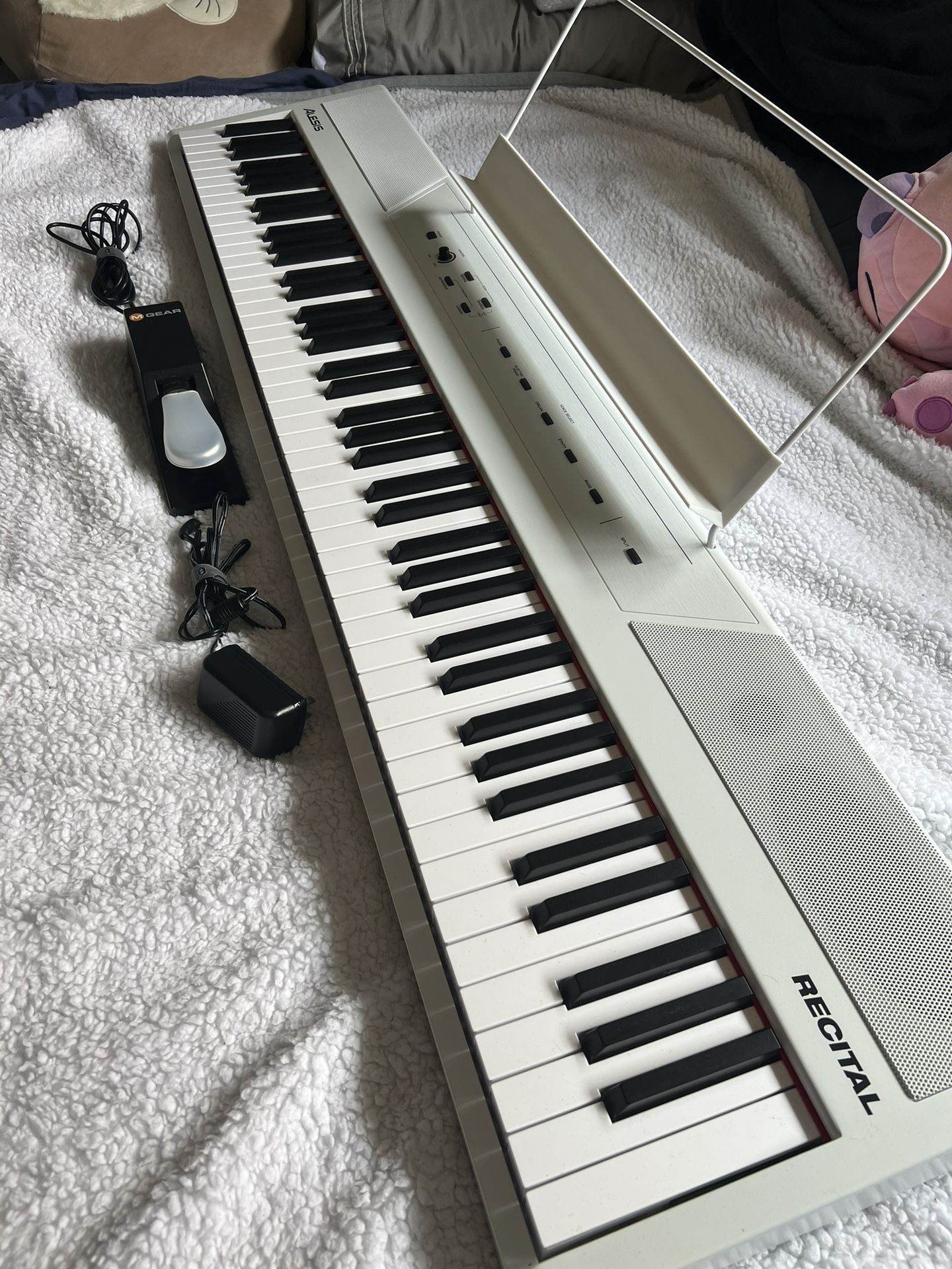 88-Key Digital Piano Keyboard With Stand