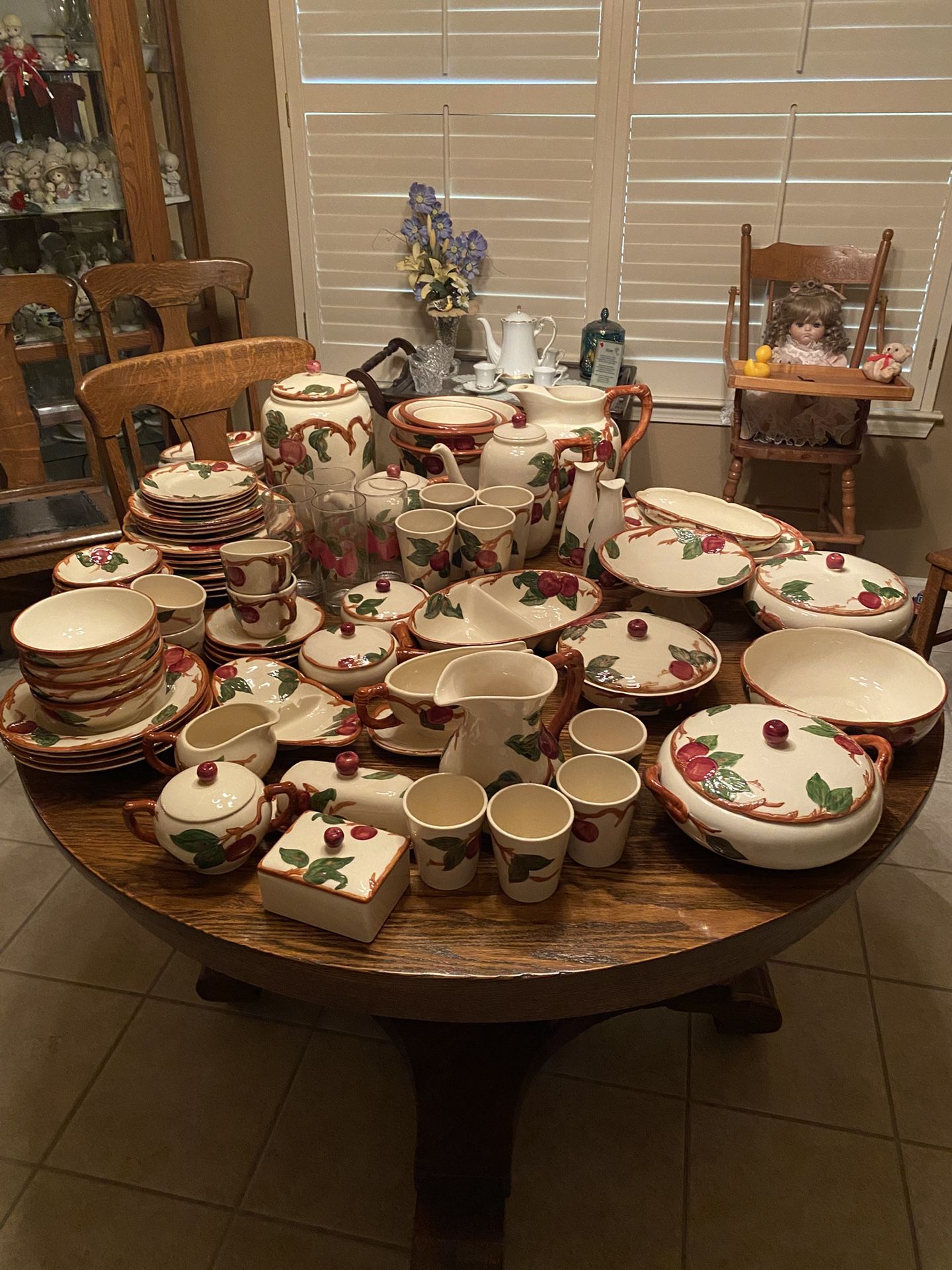 Vintage Franciscan Apple Dishes