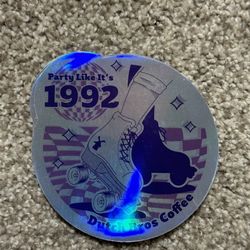 Dutch Bros “Anniversary Sticker”