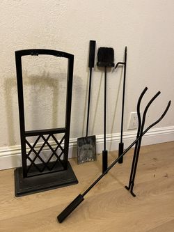 Fireplace Tool Set (Read Description)