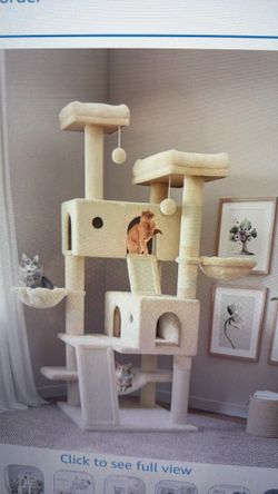 Brand New SHA CERLIN 65” Cat Tree Tower Condo – Never Opened