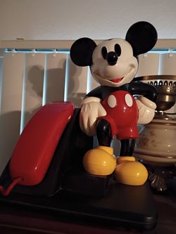 1970s Mickey collectable land-line phone