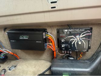 deaf bonce amplifer bass voz 1 2 4 5 channel highs everything u need garantía warranty clean wiring