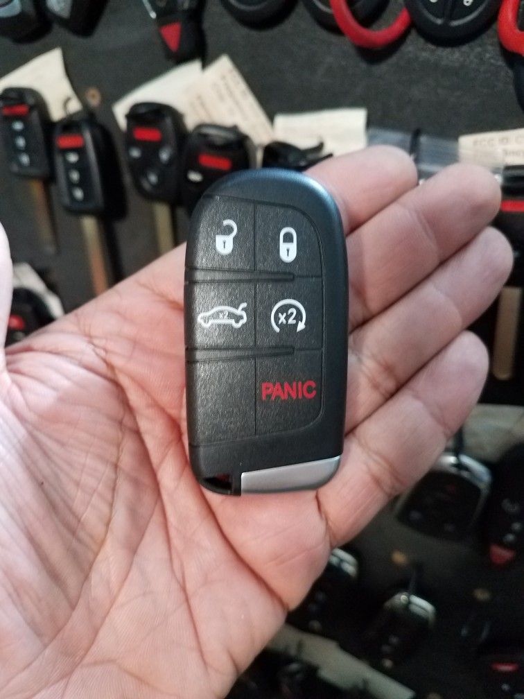 $120 in Upland/Ontario | 2011-24 Dodge Chrysler Jeep Smart Push Start Key Copy (Charger, Challenger, Dart, 300, Journey, Cherokee, Durango)