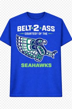 Belt 2 ASS “Courtesy Of The Seahawks” Shirts  Retro 