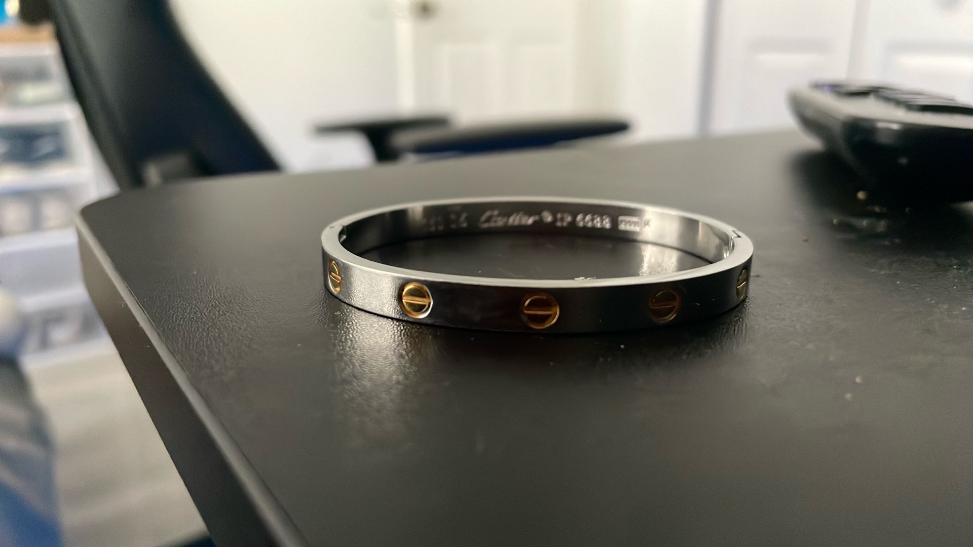 Cartier 18k With Gold With Golden Srews 18k