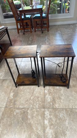 Two Powered Night Stands