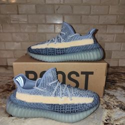 Yeezy Boost 350 V2 Ash Blue GY7657 Size 5.5 New