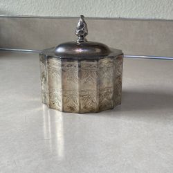 Vintage Sliver jewelry box