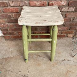 Old Wooden Stool