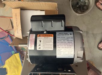 Induction Motor Single Phase CCW Rotation