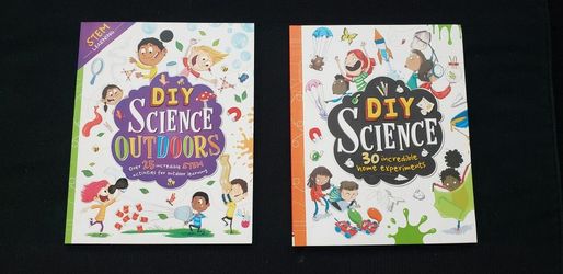 DYI KIDS  SCIENCE PROJECT BOOKS- $10 For Both- Cash Only