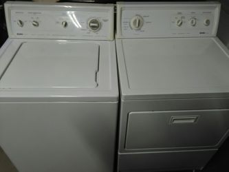 Kenmore set washer and gas dryer they both work great