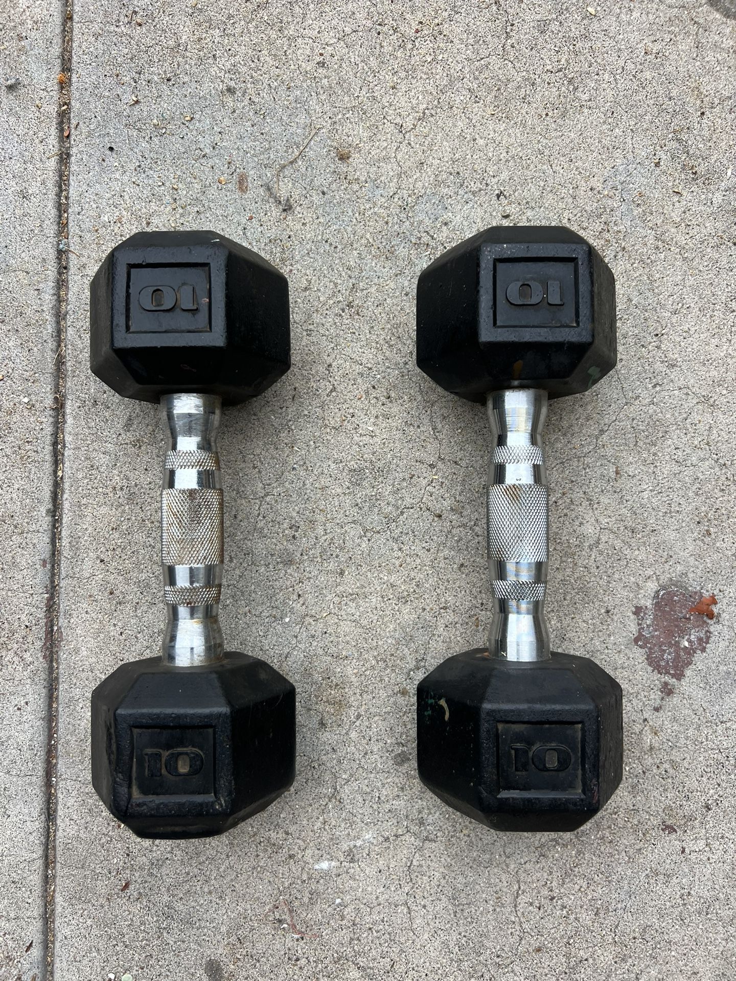 dumbells 10 lbs weights 