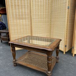Wicker Coffee Table 
