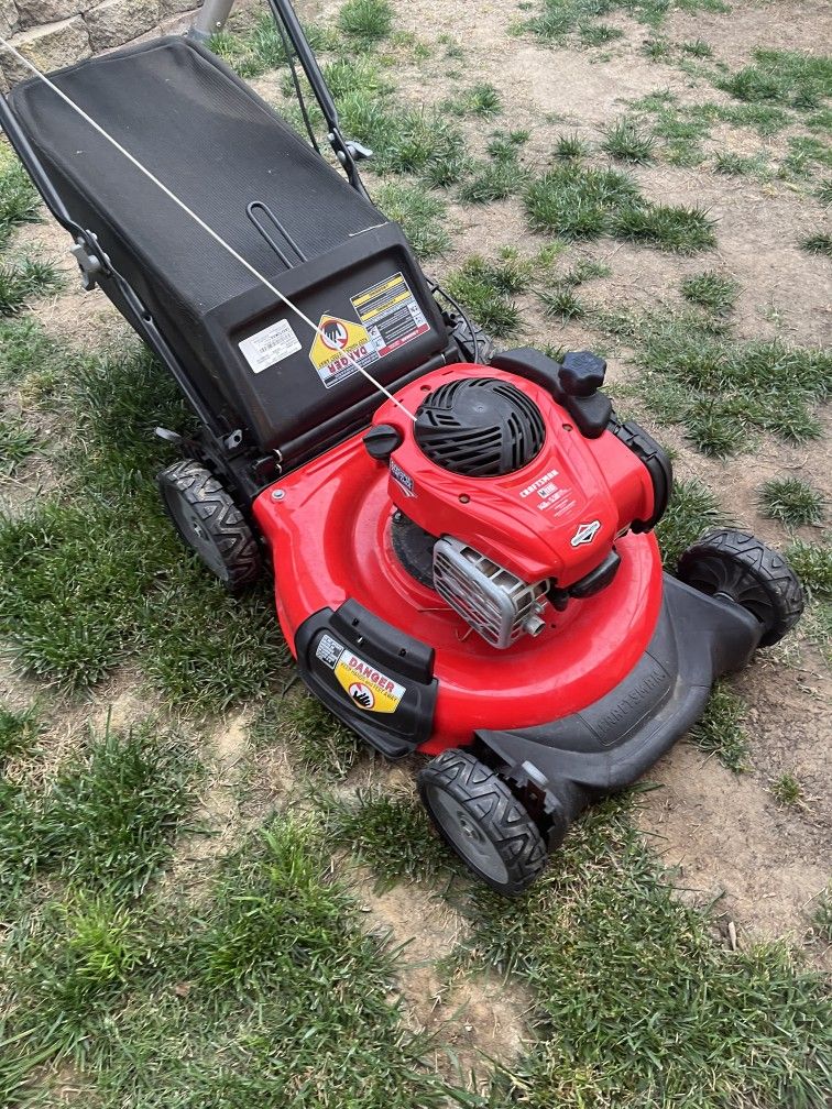 craftsman m110 lawn mower with bag for Sale in Spring Valley, CA OfferUp