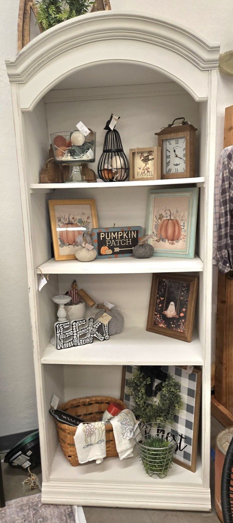 re-vintaged drexel bookshelf