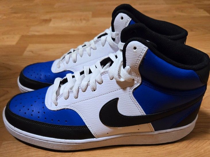 Nike Court Vision Mid Sneaker Size 10 $50 obo *ONLY WORN ONCE NEW*