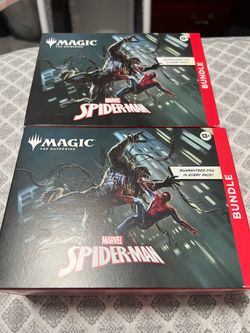 Magic the Gathering Sealed Marvel Spiderman Bundle Box