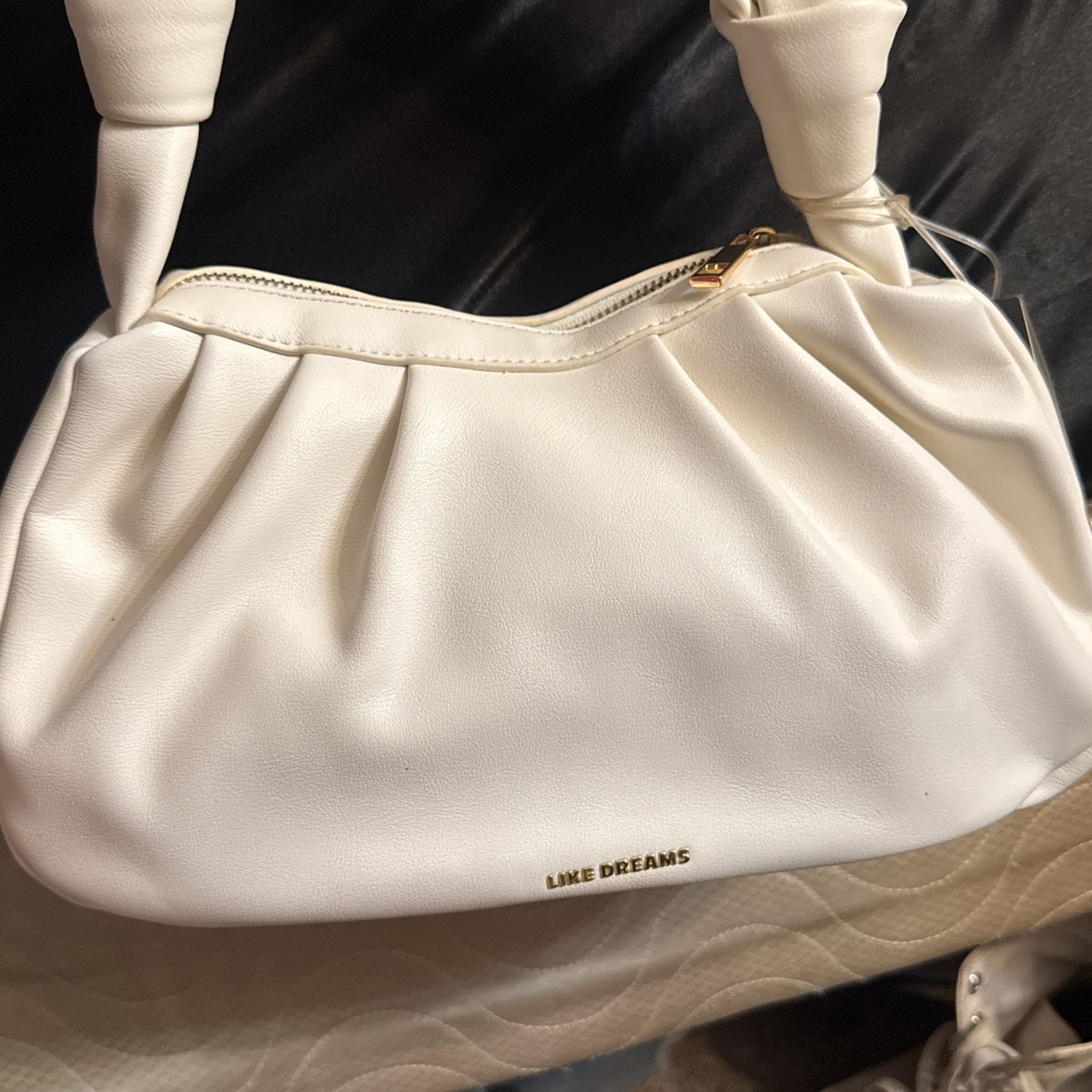 Vintage White Shoulder Bag 