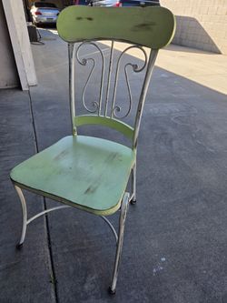 Refurbished vintage garden chair