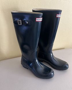 hunter tall gloss navy