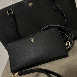 Tory Burch Handbag With Wristlet Wallet