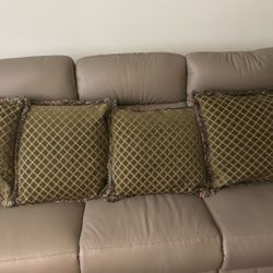 Decorative Sofa Throw Pillow – 20” x 20” 4 Sets