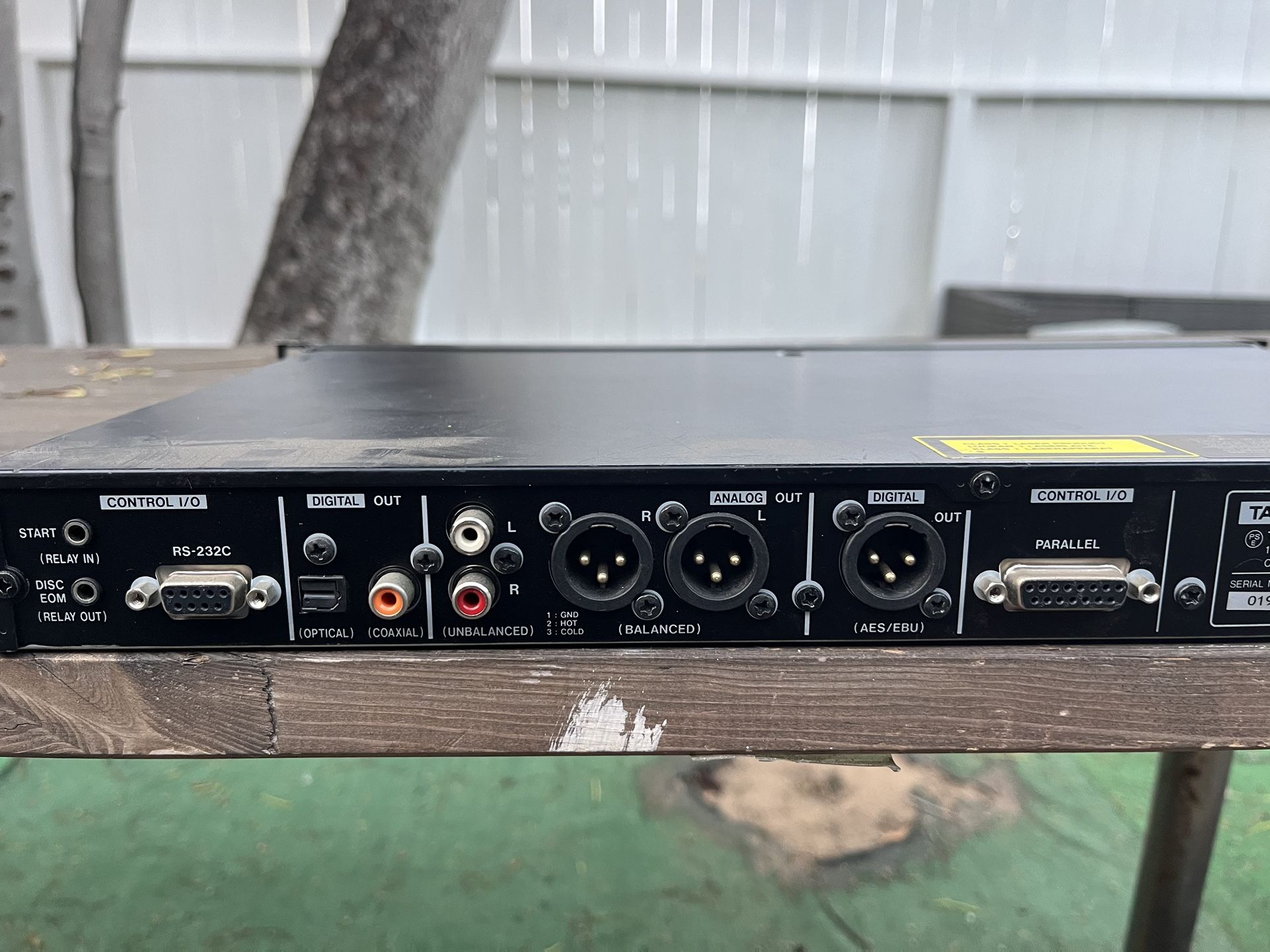 Tascam CD 500 B Cd Player